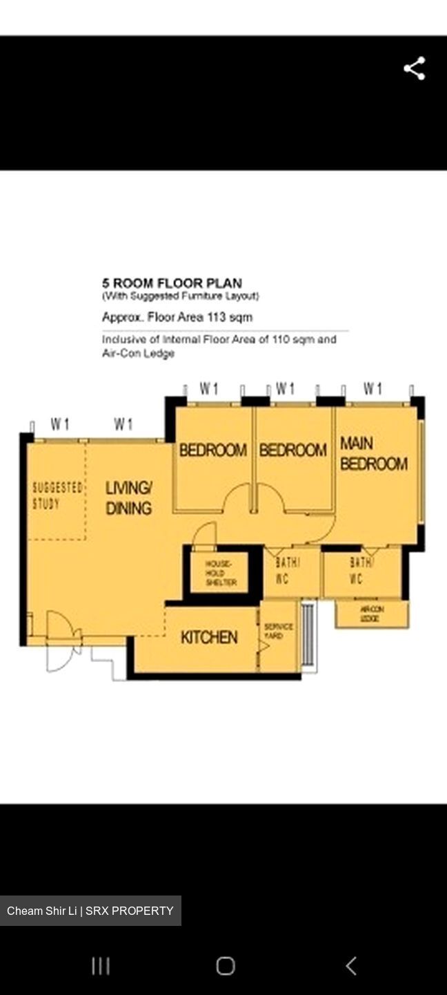 Blk 244A Garden Bloom @ Tengah (Tengah), HDB 5 Rooms #603683951